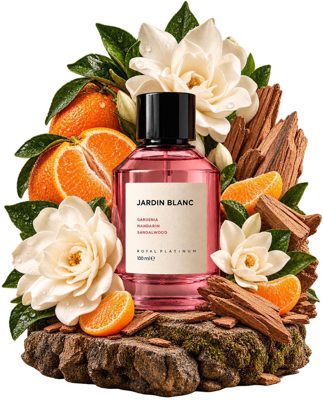 Ароматната композиция на JARDIN BLANC
