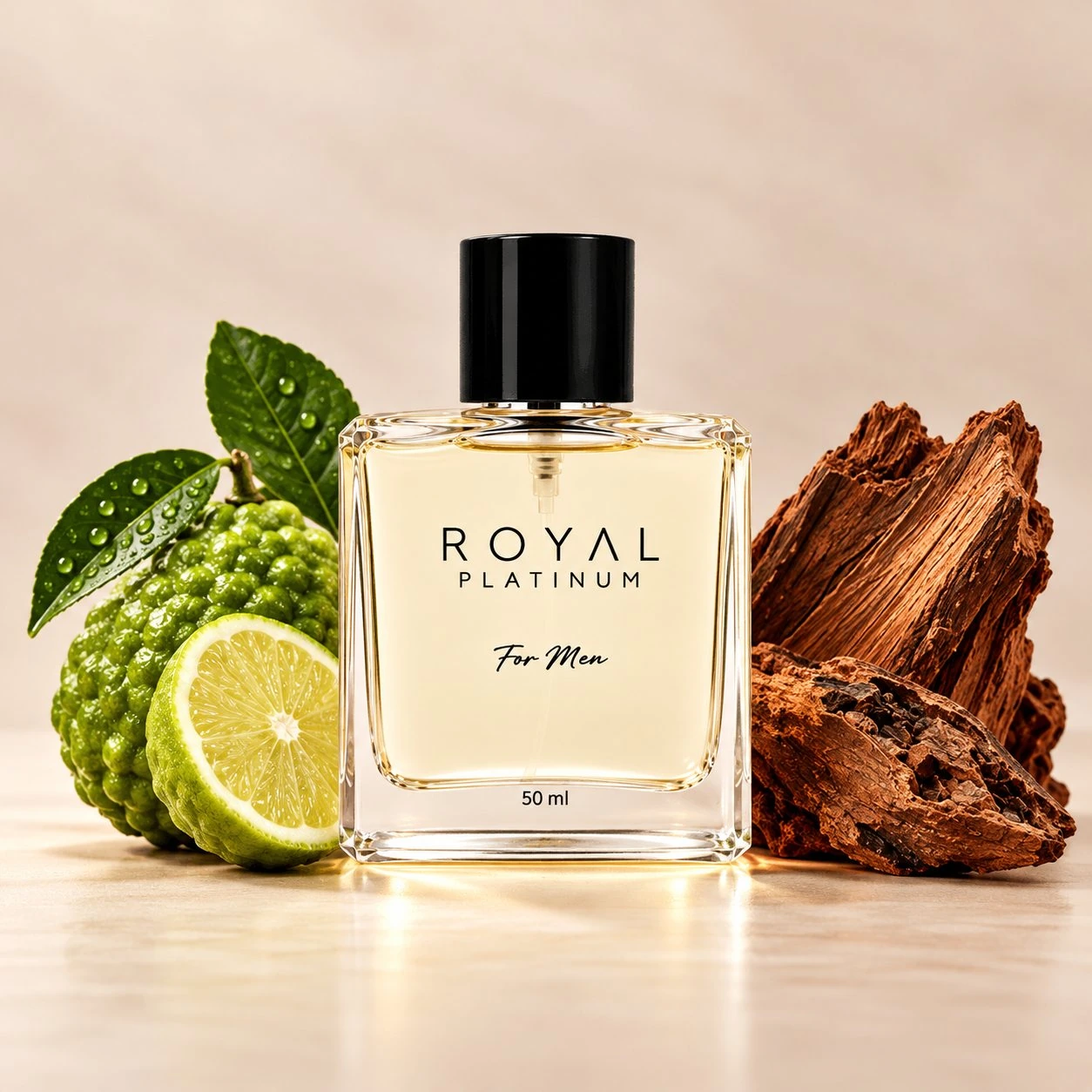 Royal Platinum M 694 Вдъхновен от CAROLINA HERRERA BAD BOY 50 мл